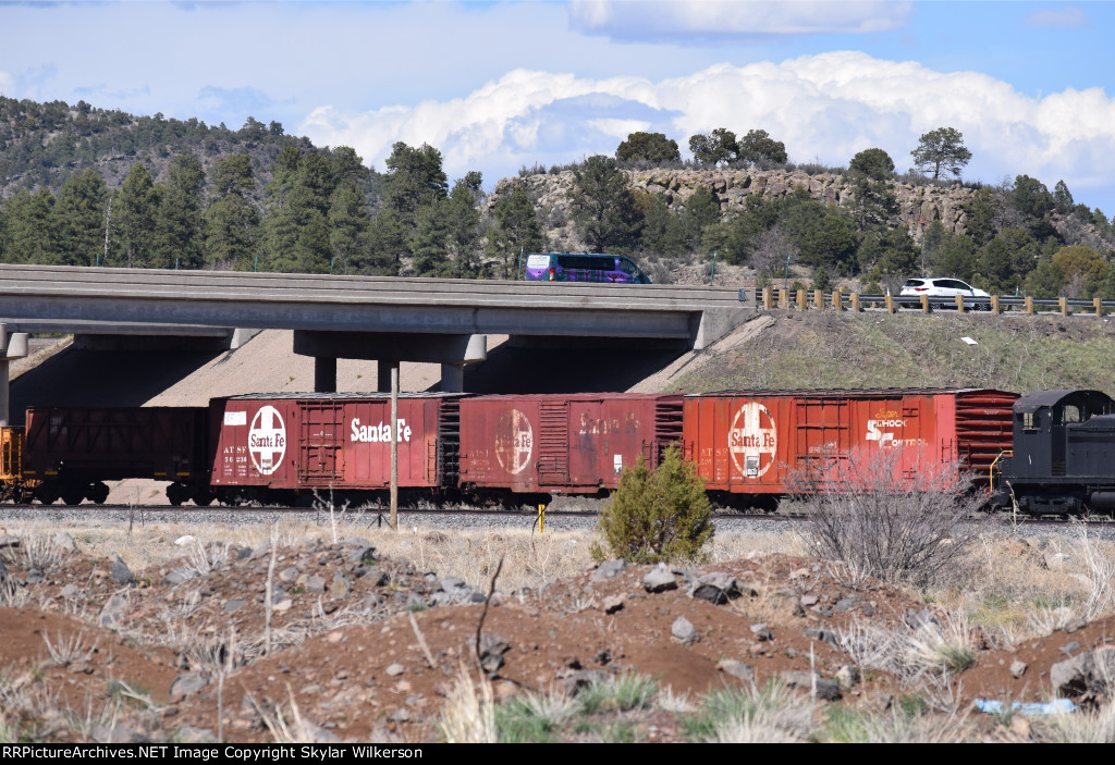 ASRM Boxcars in storage on the GCRY